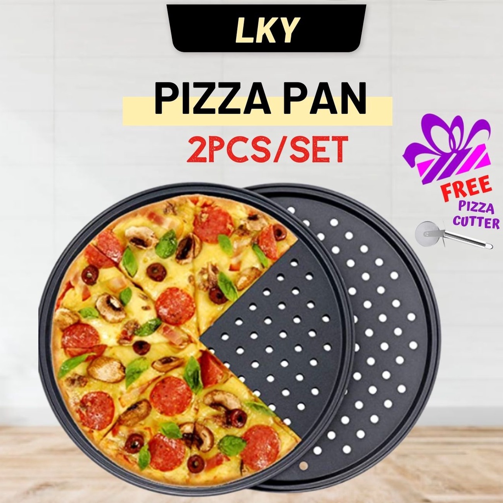 Sheets & Grates Pizza Bakeware for Oven Baking Pizza Nonstick Square