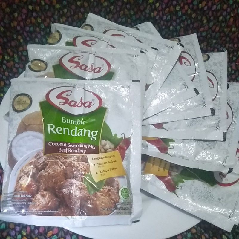 Sasa Bumbu Rendang 36G Rendang Archives Tozerba / Sasa green leaf