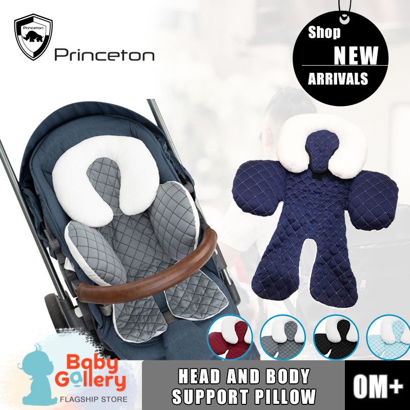 Princeton Baby Head and Body Support Pillow For Stroller and Car Seat