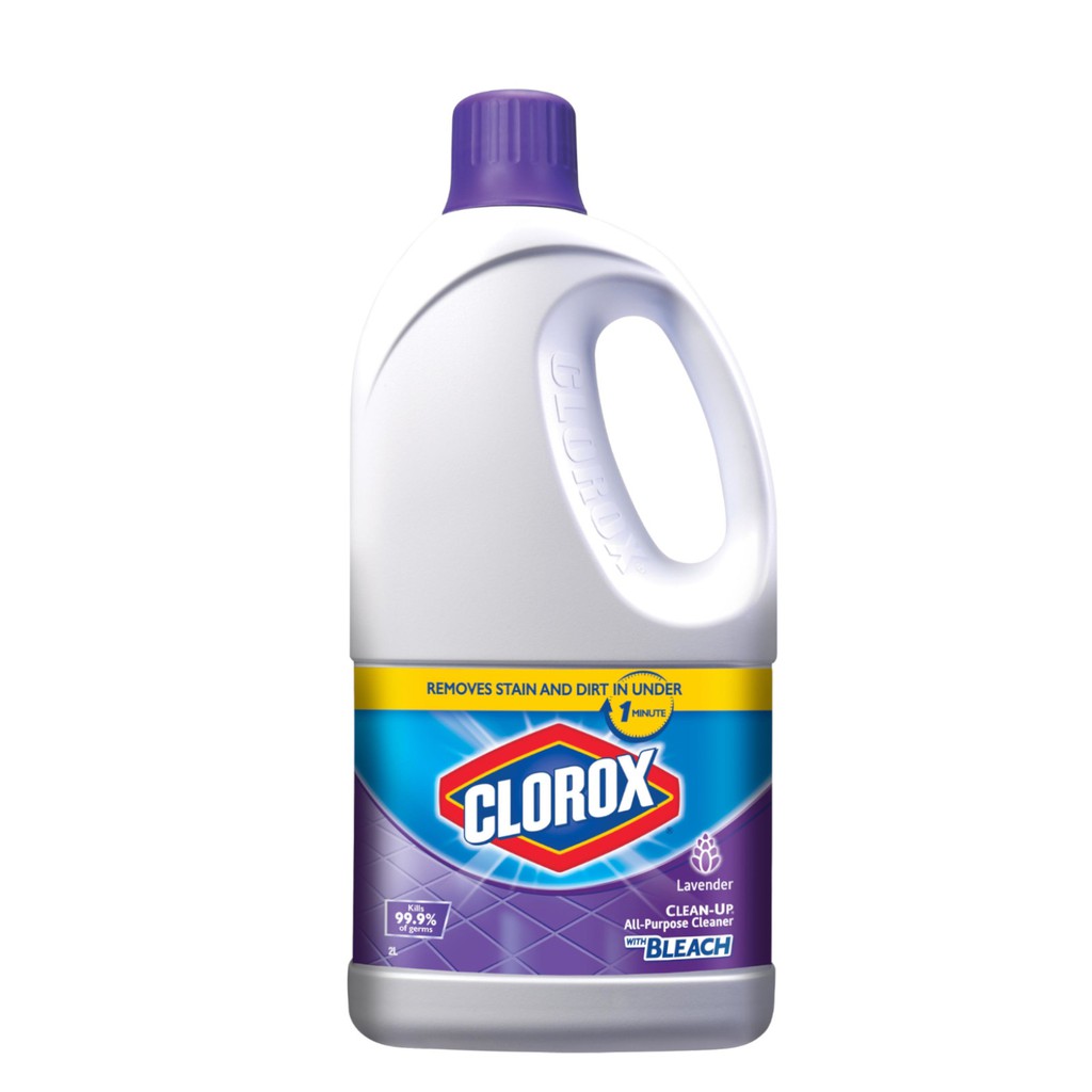 Clorox CleanUp AllPurpose Cleaner with Bleach Lavender Scent, 2L Shopee Singapore