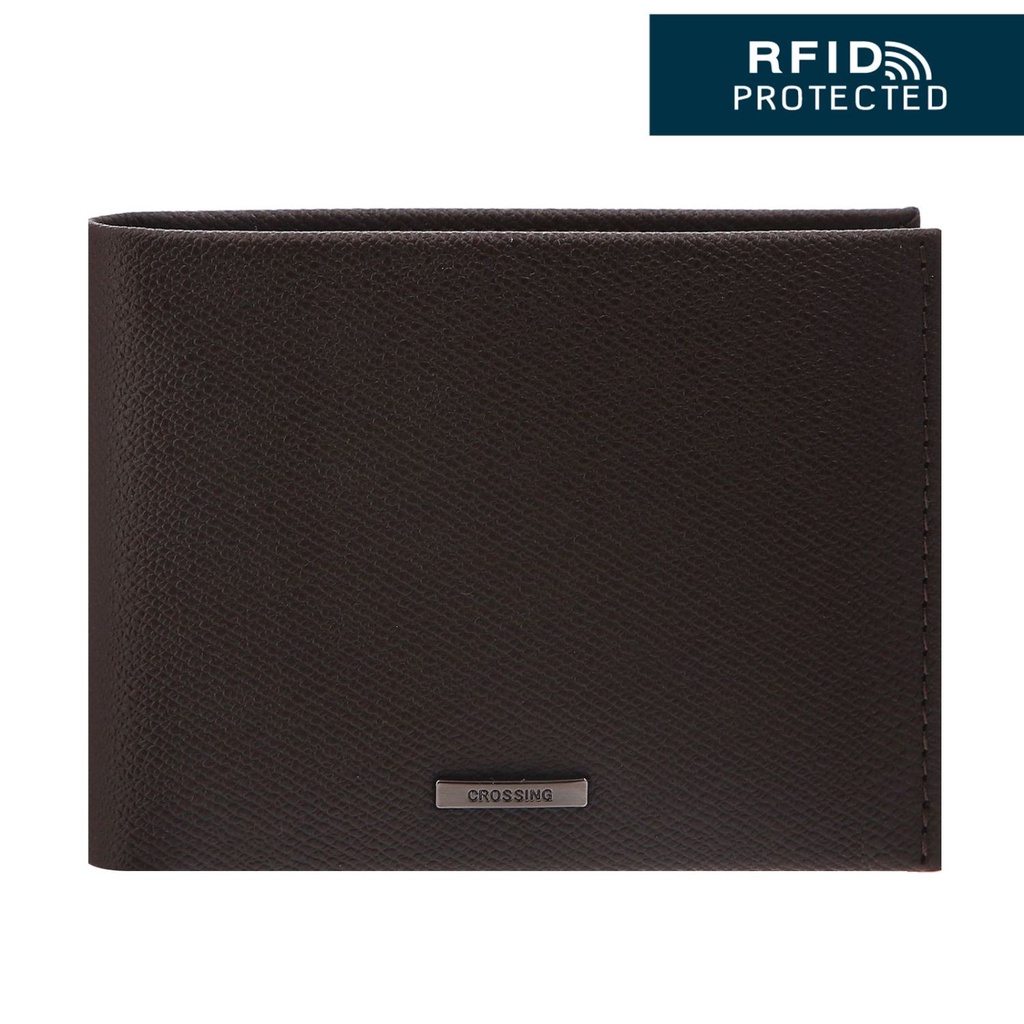 Crossing Elite Money Clip Leather Wallet RFID Shopee Singapore