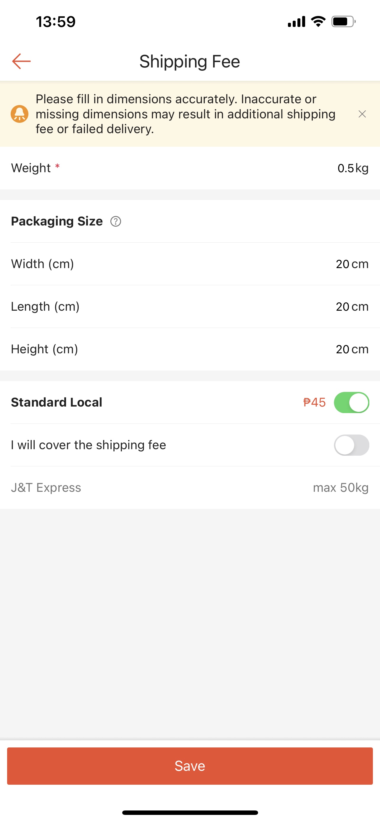 Shipping Fee Guidelines Shopee PH Seller Education Hub