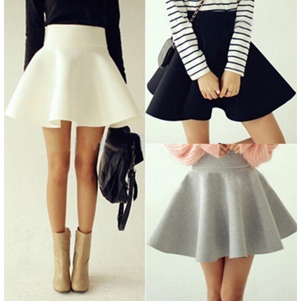 2018 Sexy Short Skirt Casual Women Skirt Slim High Waist Mini Skirt