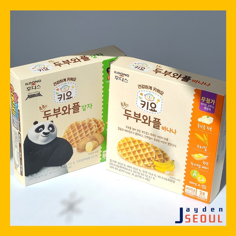 [ILDONG FOODIS] Tofu Waffle (64g) (Potato / Banana) Shopee Singapore