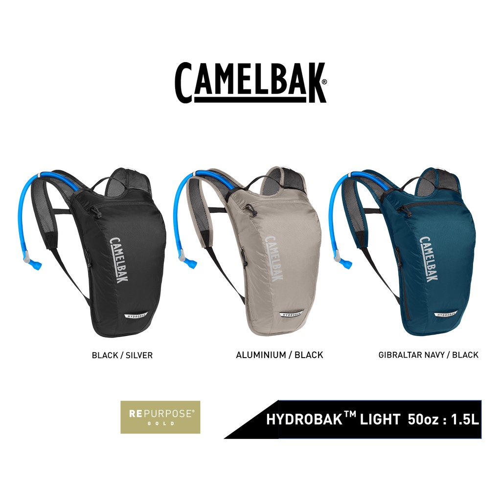 CamelBak HydroBak Light 50oz Lightweight Hydration Cycling Bag Pack with Crux Reservoir 1500ML