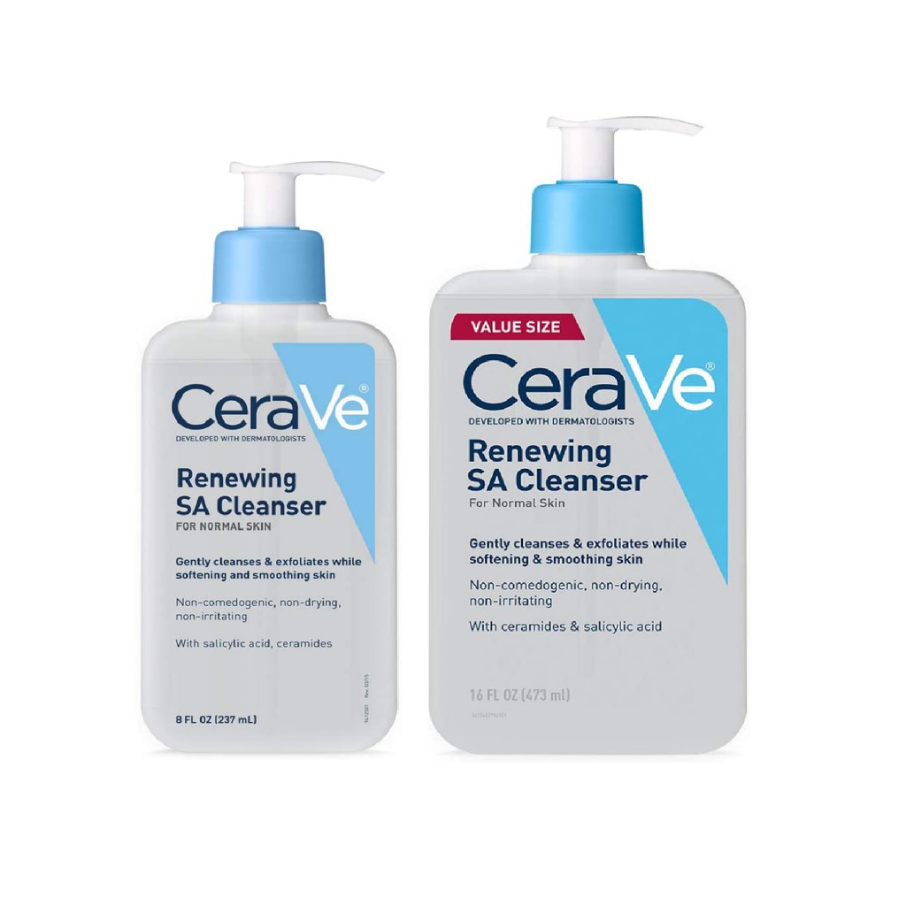 CeraVe Renewing SA (Salicylic Acid) Cleanser Shopee Singapore