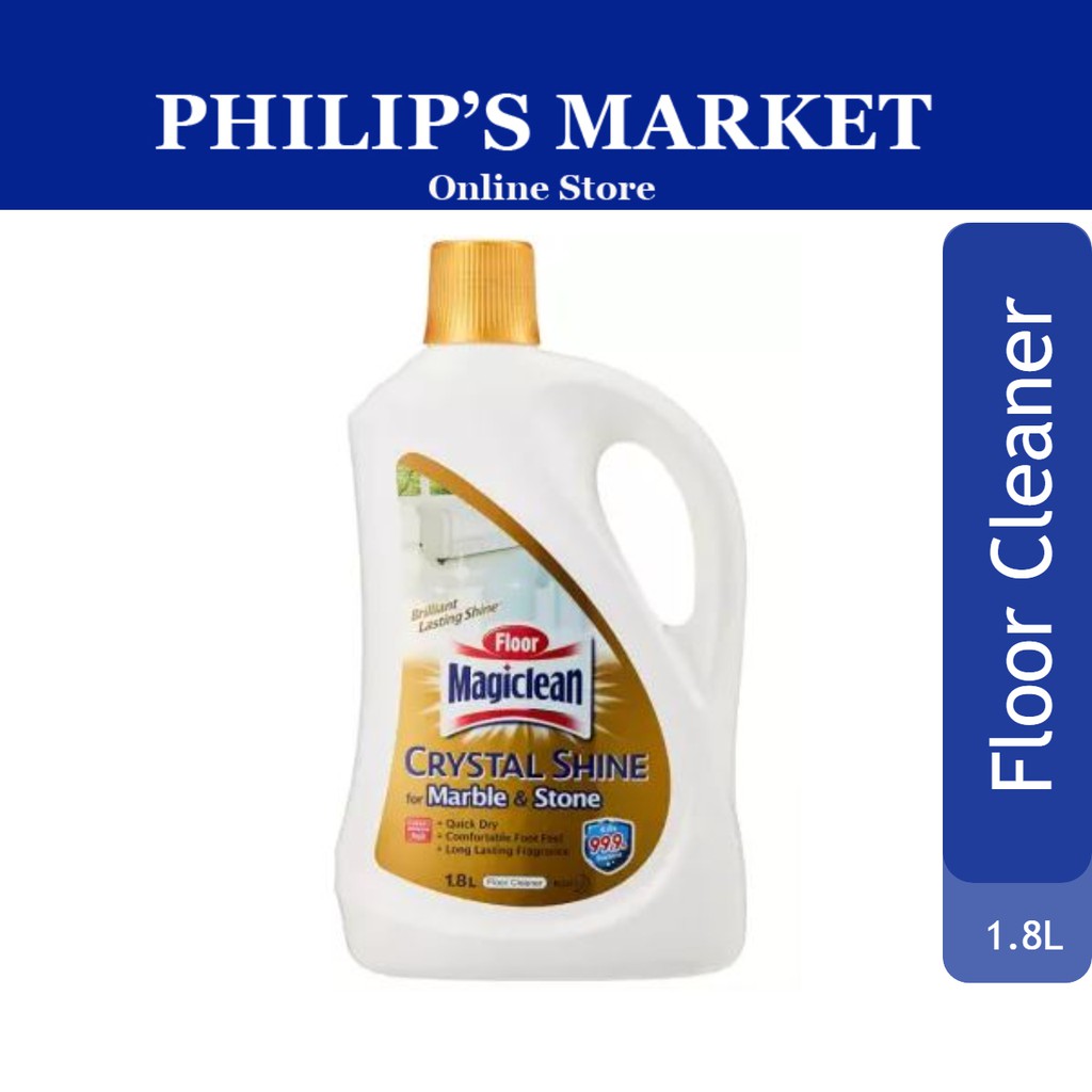Magiclean Floor Cleaner Crystal Shine 1.8 L Shopee Singapore