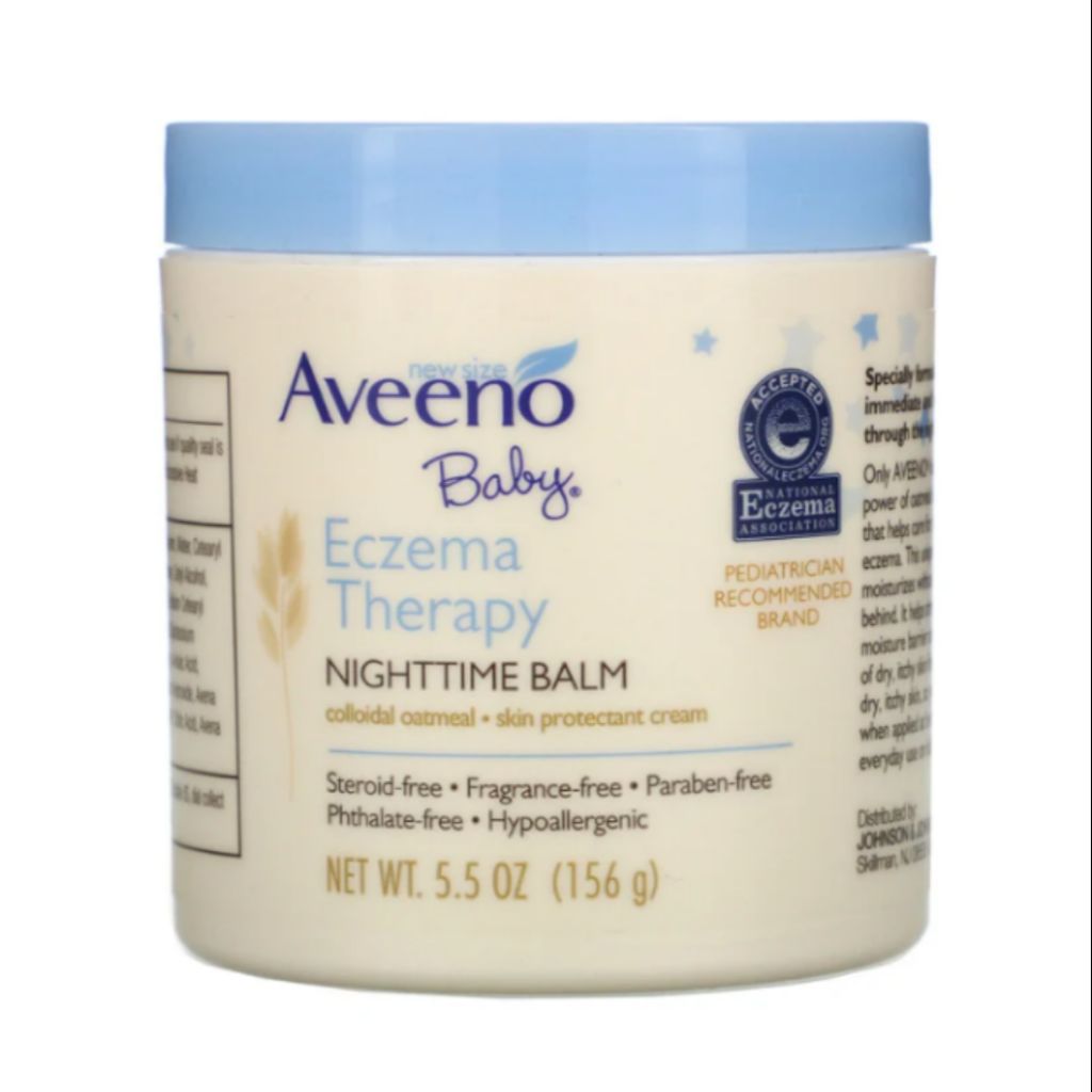 Aveeno Baby Eczema Therapy Night Time Balm 5.5oz Shopee Singapore