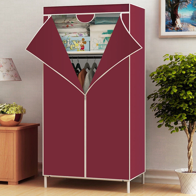 Simple Fabric Wardrobe Closet Cloth Collection Multifunctional