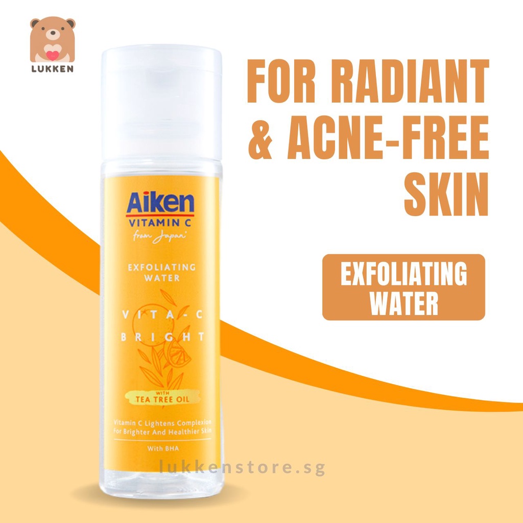 [SG Stock] Aiken Vitamin C VitaC Bright Exfoliating Water for Radiant