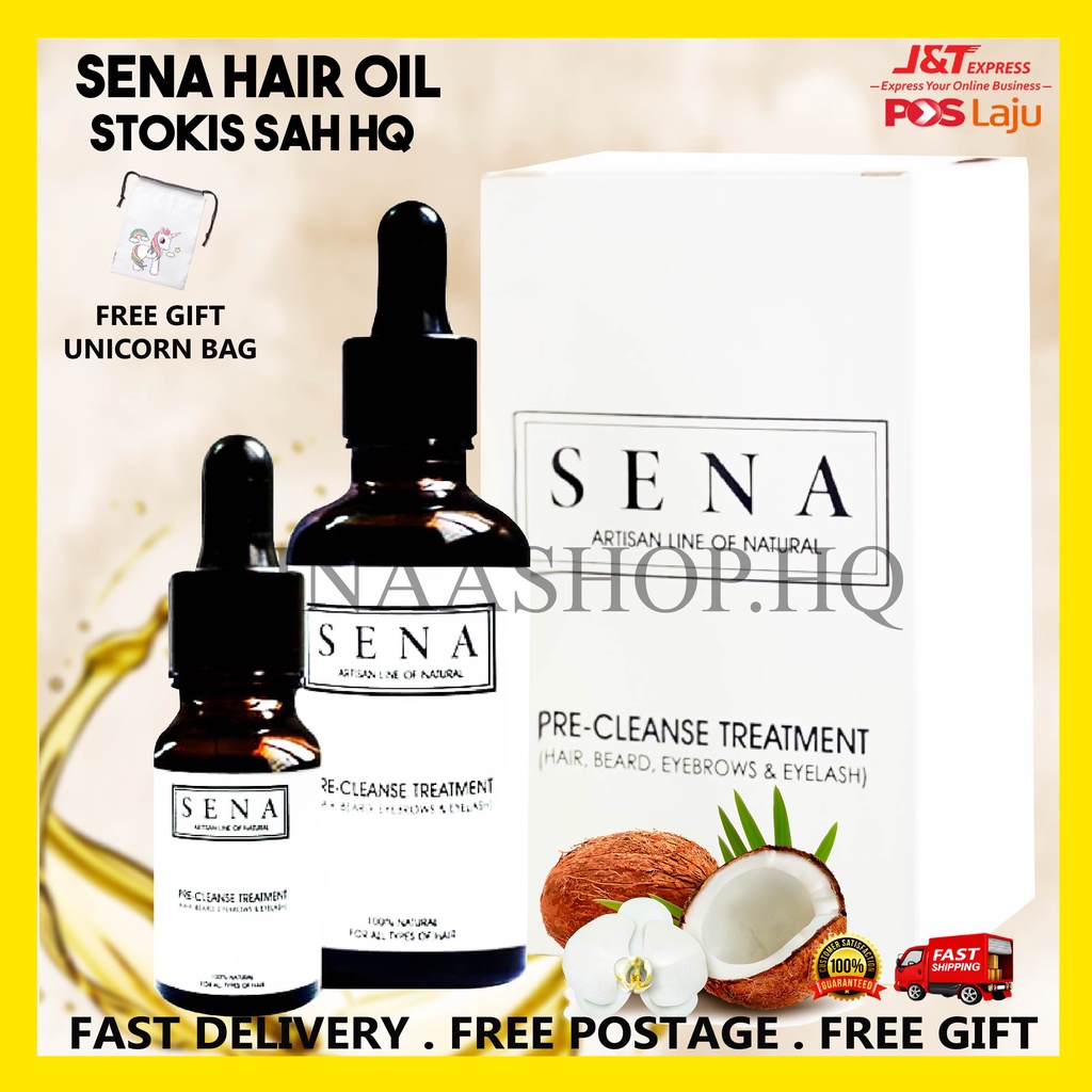 Sena Hair Oil / Sena PreCleanse Treatment Official SENA MASTER AGENT
