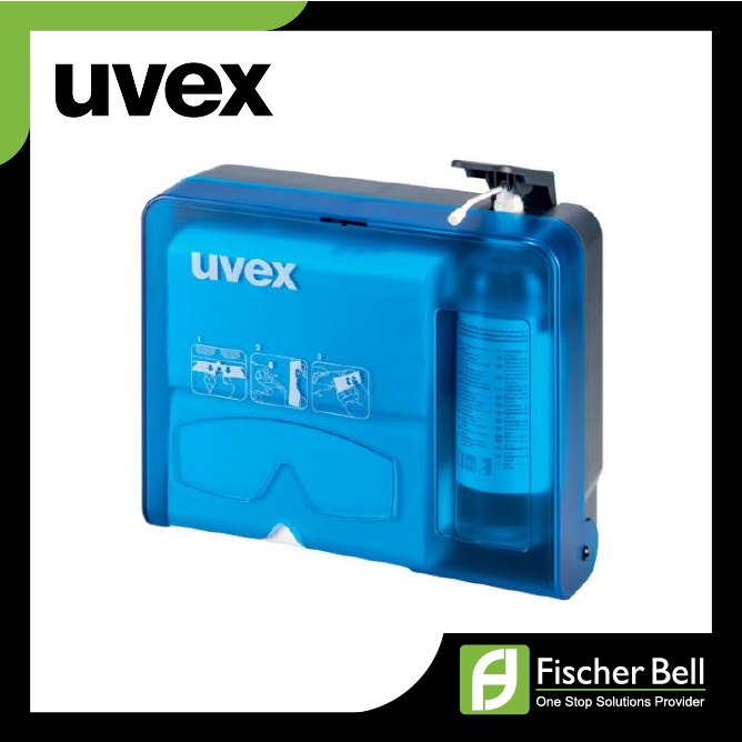 uvex Safety Spectacles Safety Glasses cleaning station (new and