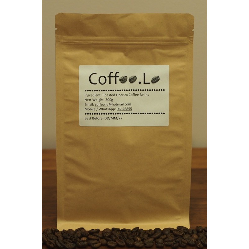 Roasted Liberica Coffee Beans 300g Shopee Singapore