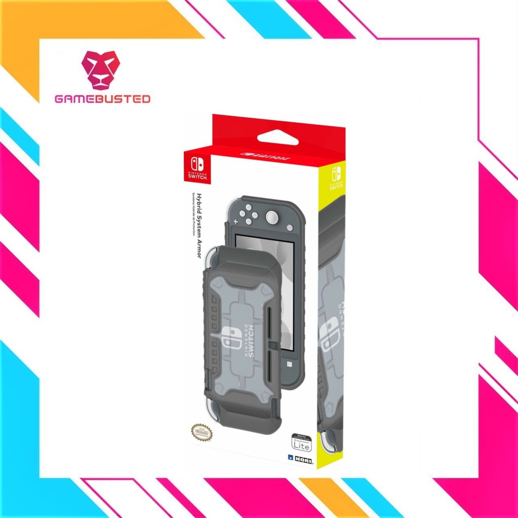 HORI Nintendo Switch Lite Hybrid System Armor Clear Grey (NS2056U) Shopee Singapore