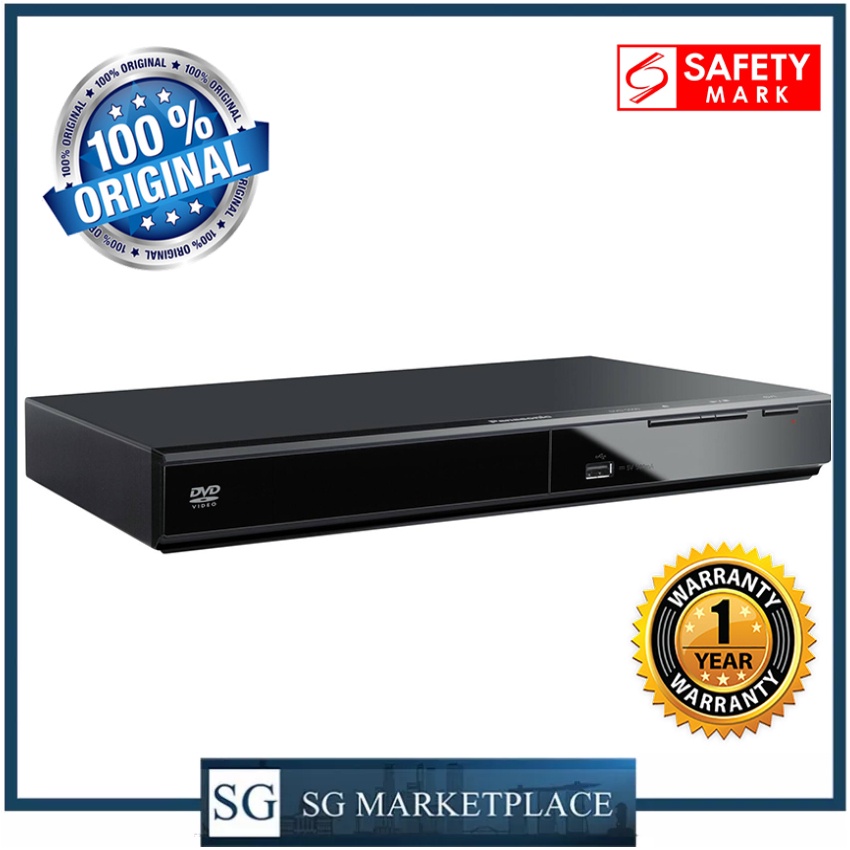 Panasonic DVDS500 DVD Player. Region 3 DVD Playback. USB Playback. CD
