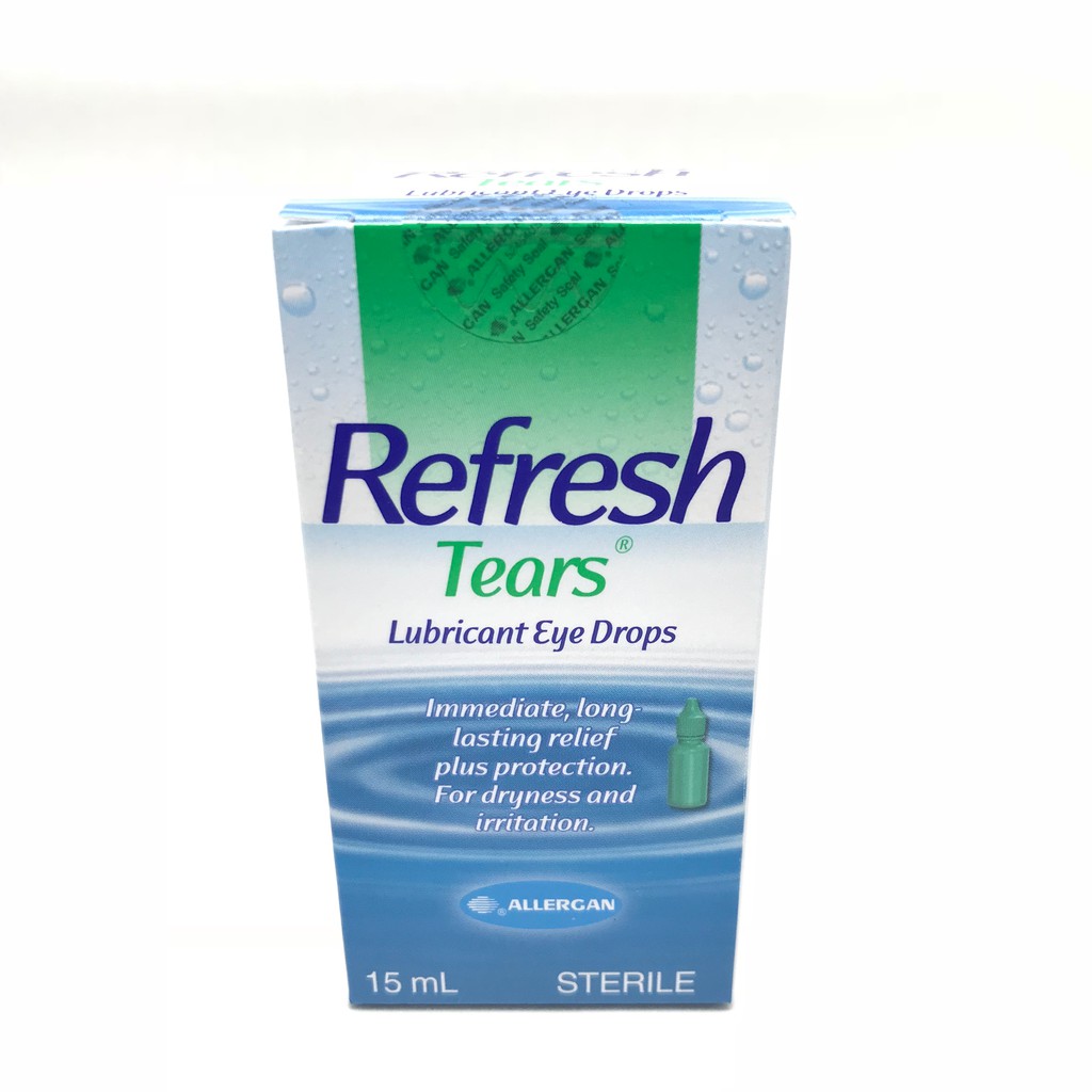 Refresh Tears Lubricant Eye Drops 15ml Shopee Singapore