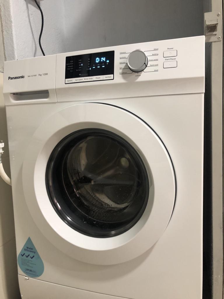 PANASONIC NA127XB1WSG 7KG FRONT LOAD WASHING MACHINE Shopee Singapore