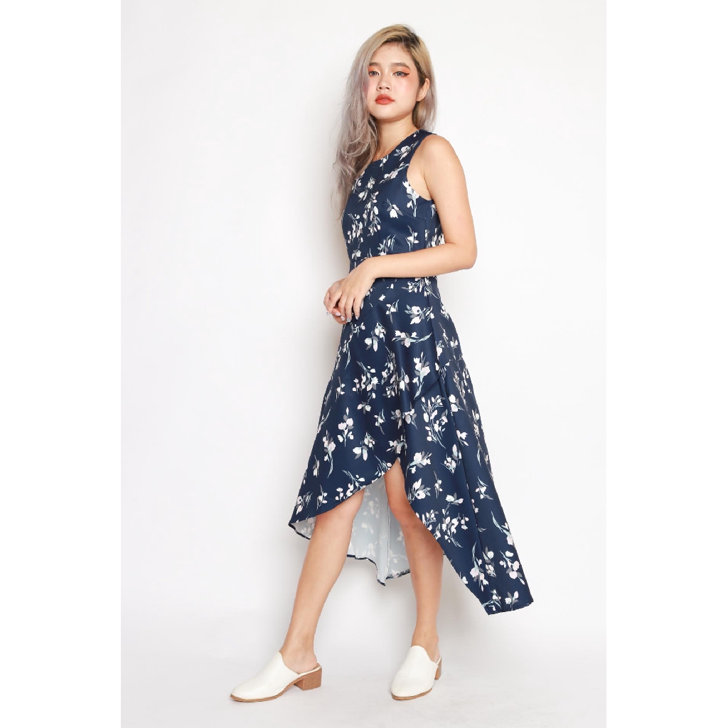 OOTD_SG Women's Asymmetrical Dress Shopee Singapore
