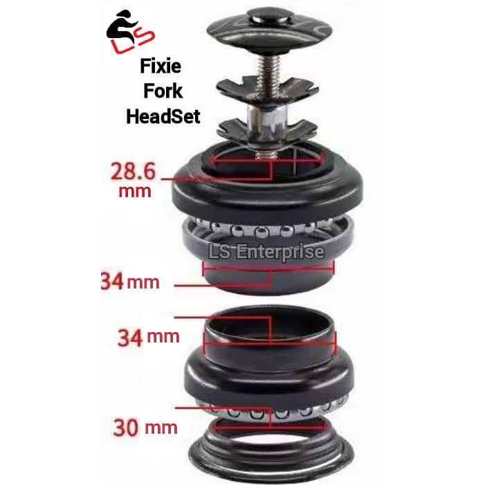 Bicycle Fixie Fork Headset Fixie Bike Head Set Shopee Singapore