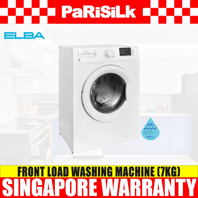 Elba EWF 1077 A Front Load Washing Machine (7kg) Shopee Singapore