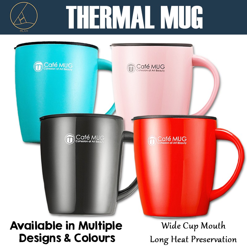 Thermal Coffee Mug / Cup 380ml Shopee Singapore