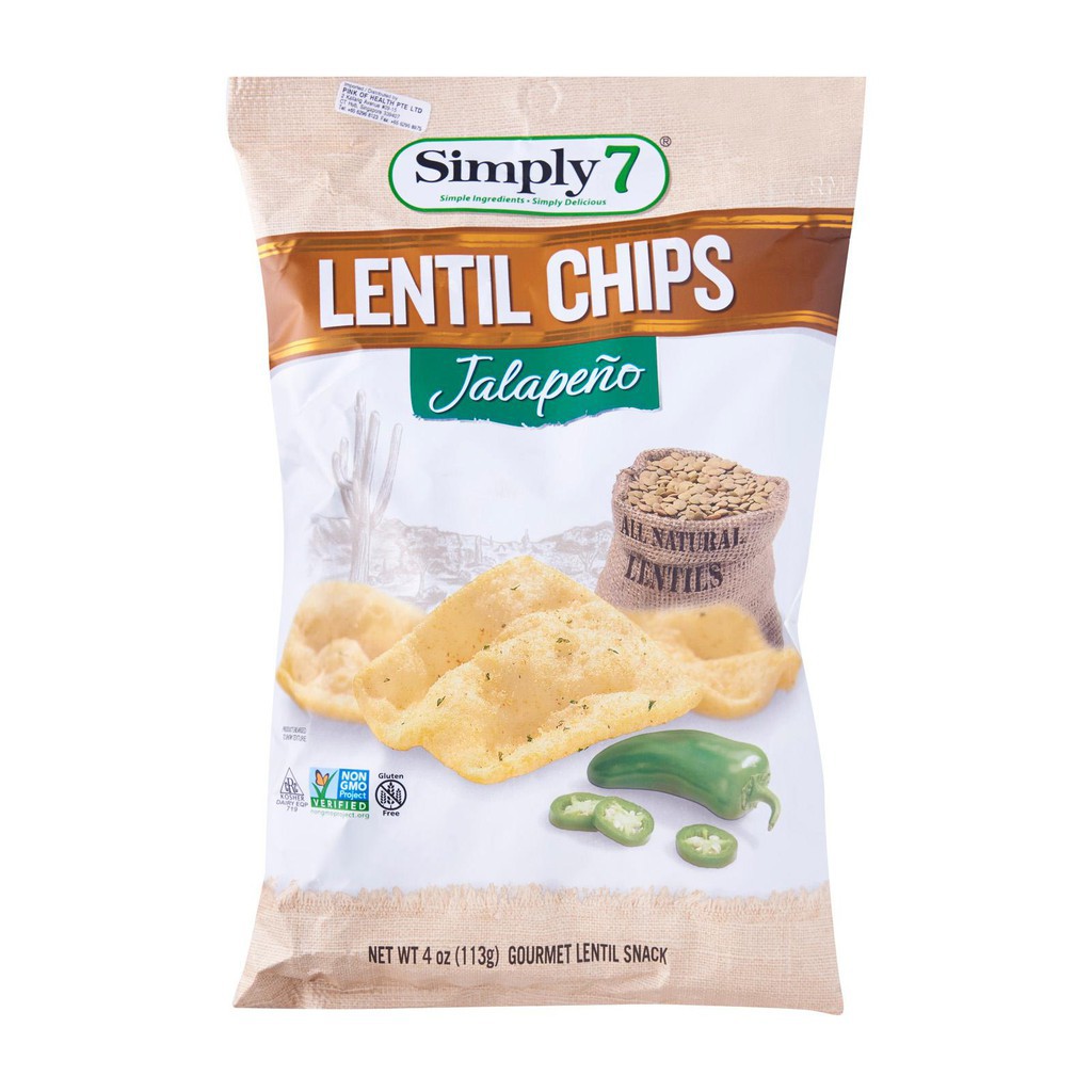 Simply 7 Lentil Chips Shopee Singapore