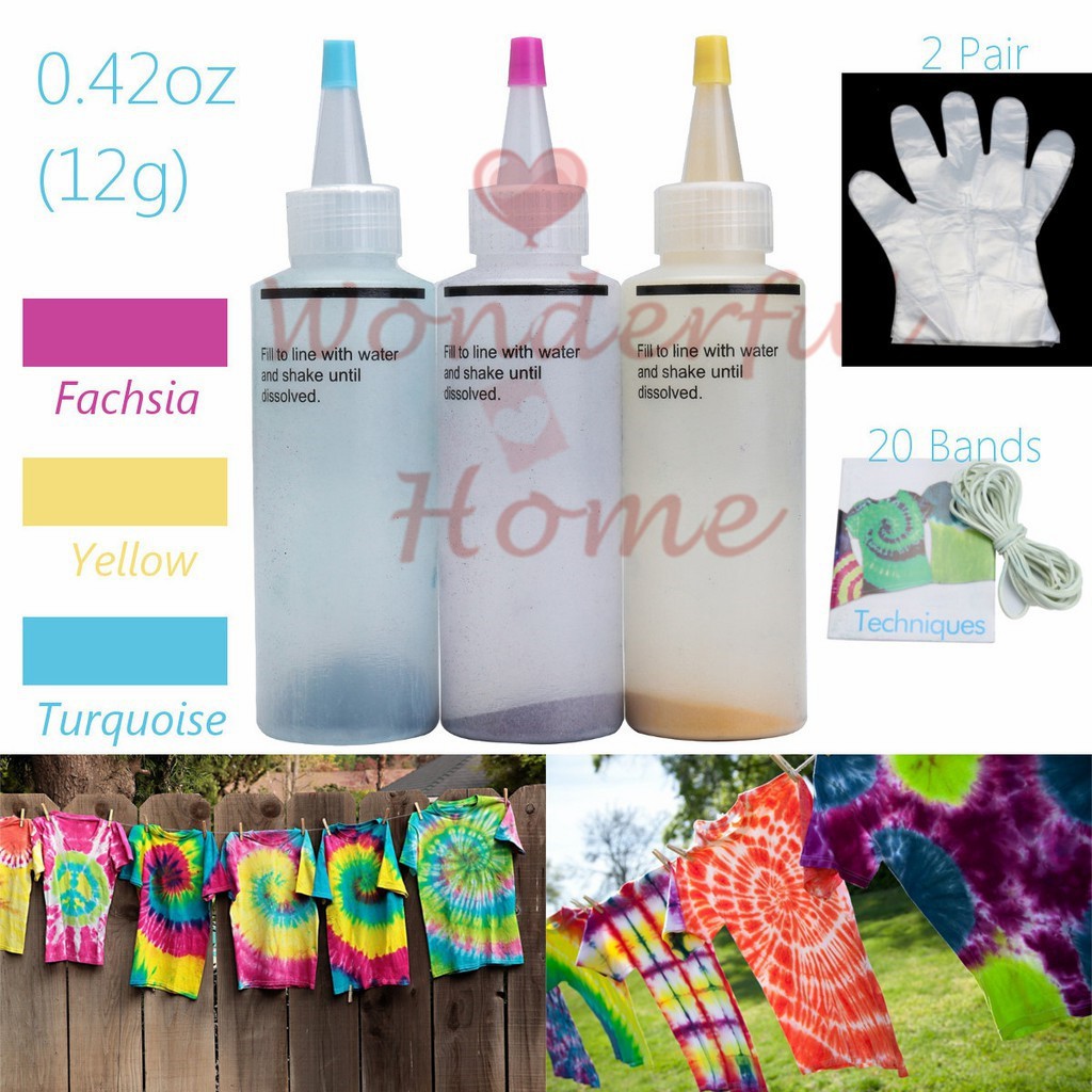 Tulip One Step TieDye Kit Fabric Textile Permanent Paint Color