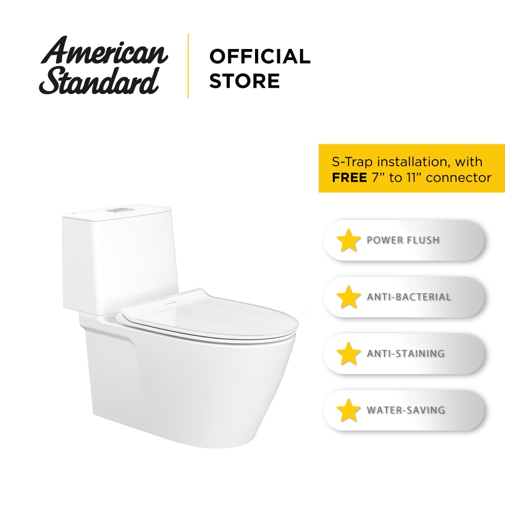 (POWERFUL FLUSH) American Standard Acacia SupaSleek Close Coupled