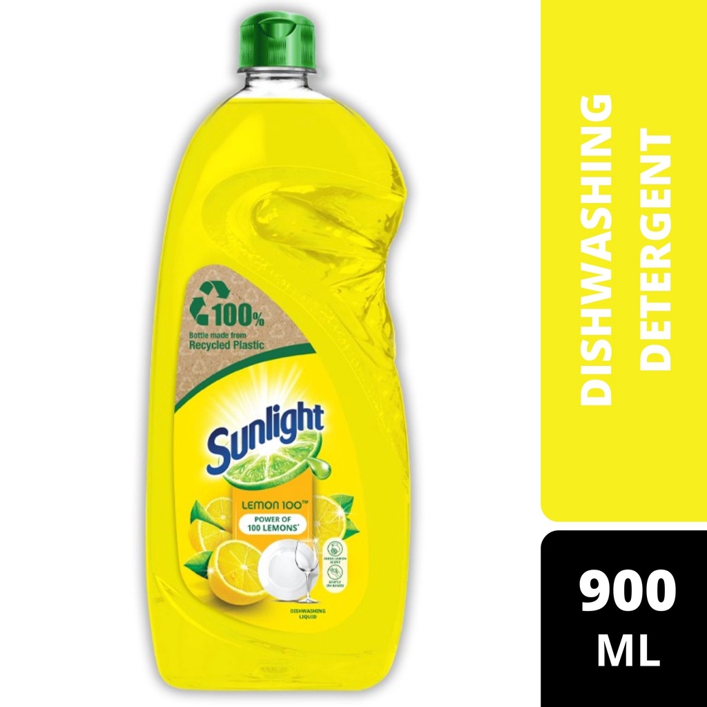 SUNLIGHT Lemon Dishwashing Liquid 900ML Shopee Singapore