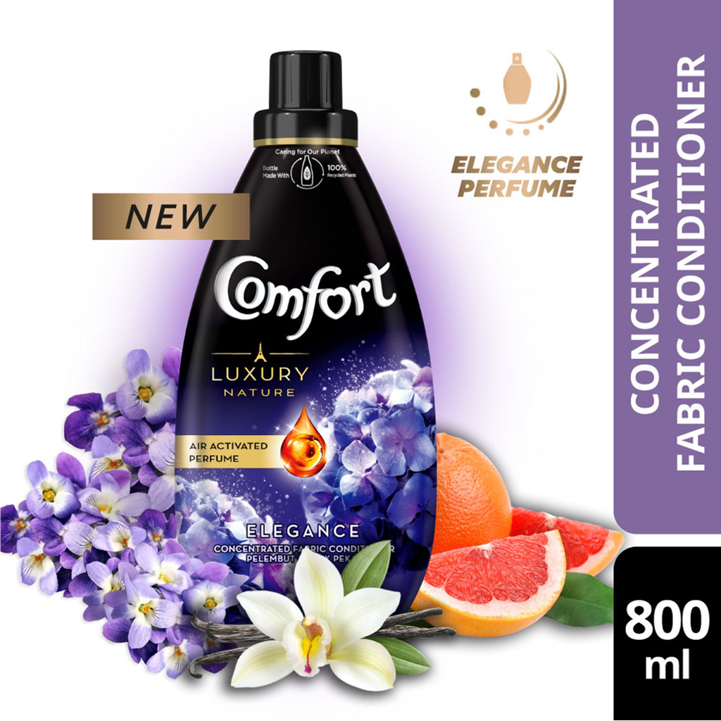 Comfort Luxury Nature Fabric Softener 800Ml Shopee Singapore