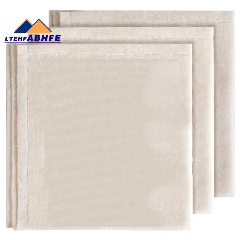 Muslin Cloths for Cooking, 50X50cm, Grade Hemmed Cheese Cloths for