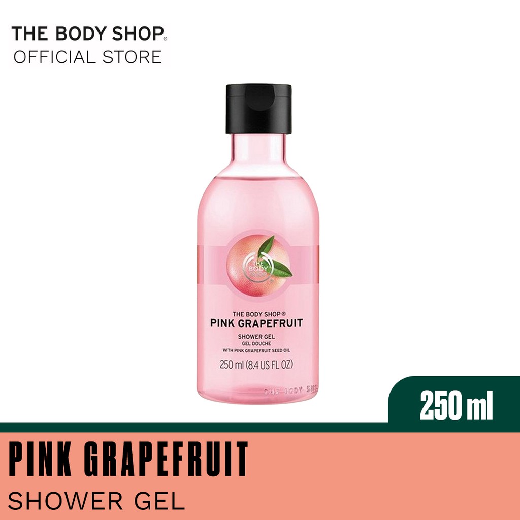 The Body Shop Pink Grapefruit Shower Gel 250ml Shopee Singapore