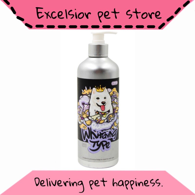6k series whitening / white dog shampoo for white hair dogs Shopee Singapore