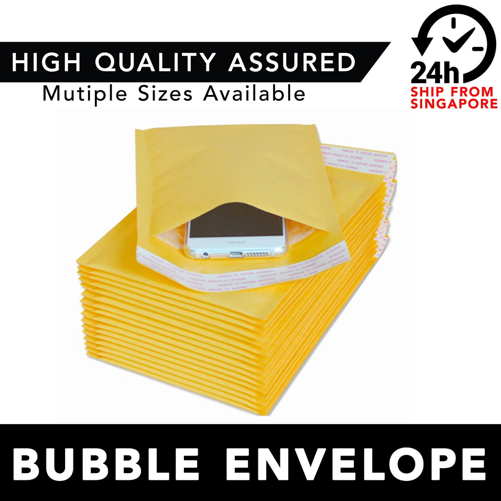 [PACKHUP] Kraft Paper Bubble Envelope / Bubble Wrap Envelope