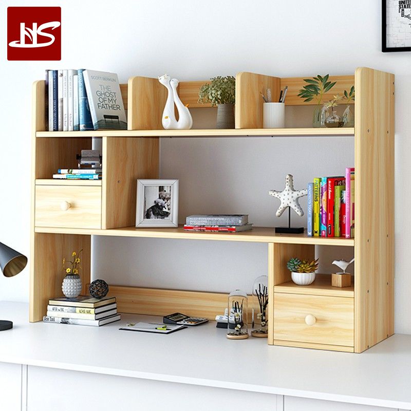 HS Table Table Top Bookshelf Desk Simple Shelf Students Storage