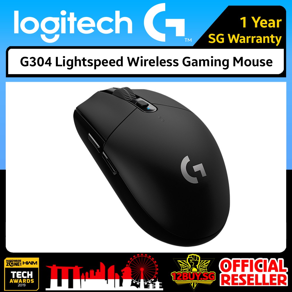 Logitech G304 LIGHTSPEED Wireless Gaming Mouse 3PM.SG 12BUY.SG Shopee Singapore
