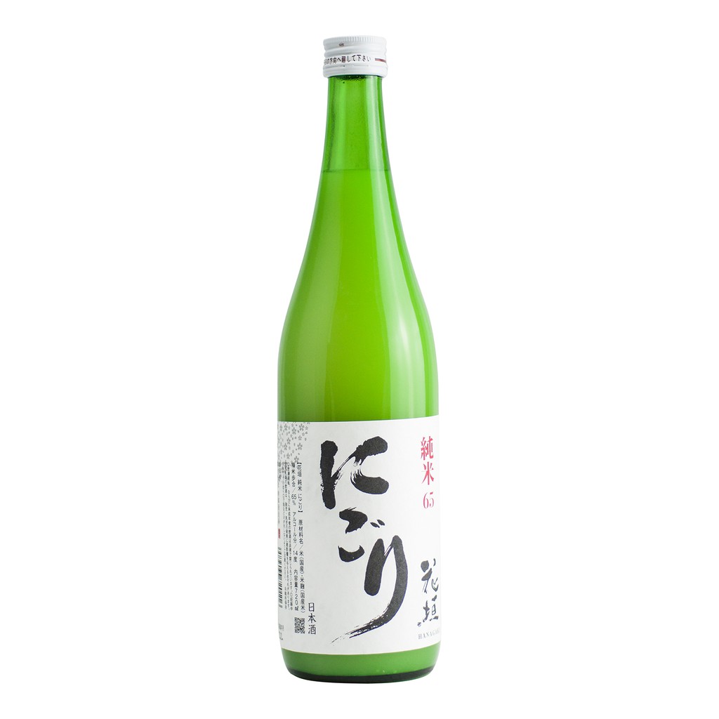 Hanagaki Junmai Nigori 720ml Japanese Sake Shopee Singapore