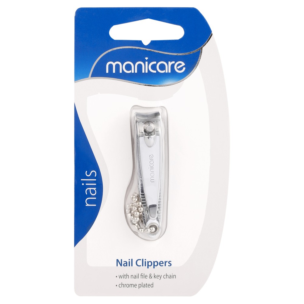 Manicare Nail Clippers, with Nail File and Key Chain MC0077 Shopee