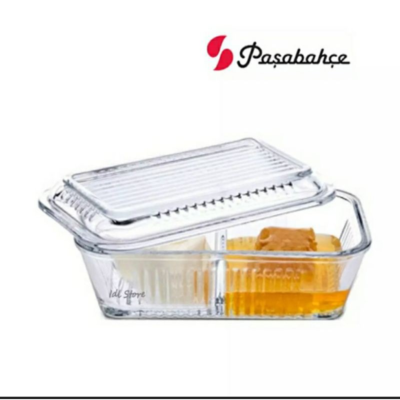 PASABAHCE DIVIDED BUTTER DISH Shopee Singapore
