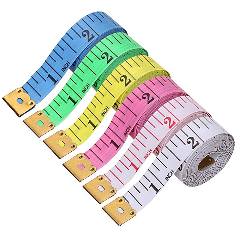 10 Pack Flat Tape Measure / Tailor Sewing Cloth Soft Body Measuring