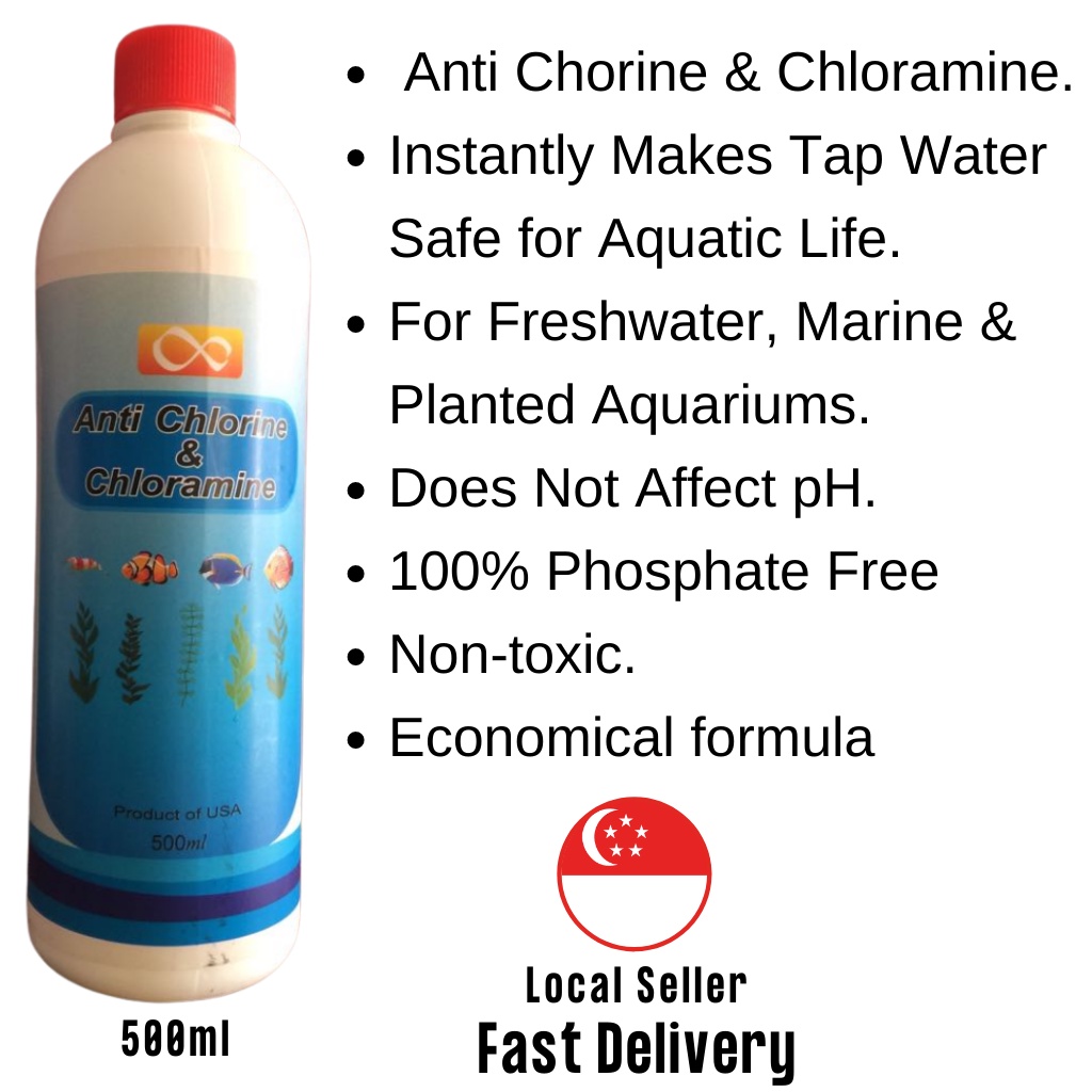 Infinity Tap Water Conditioner 500ml Aquarium Anti Chlorine