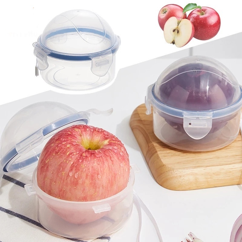 Vegetable Fruit Storage Box Portable Transperant Travel Outdoor Food