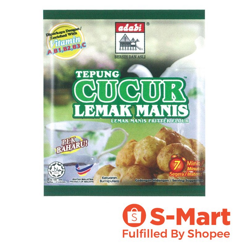 Adabi Lemak Manis Fritter Flour (Tepung Cucur Lemak Manis