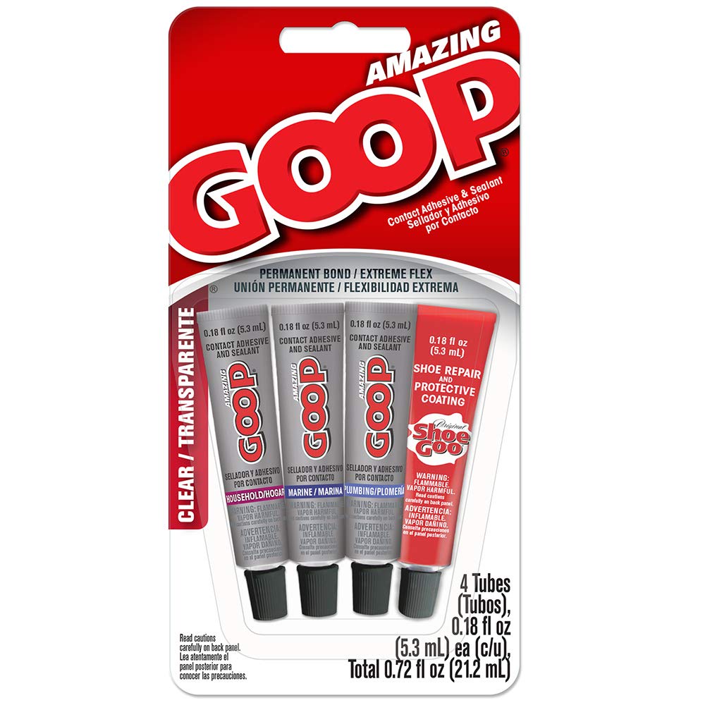 AMAZING GOOP 4 TUBES (Household GOOP, Marine GOOP, Plumbing GOOP and