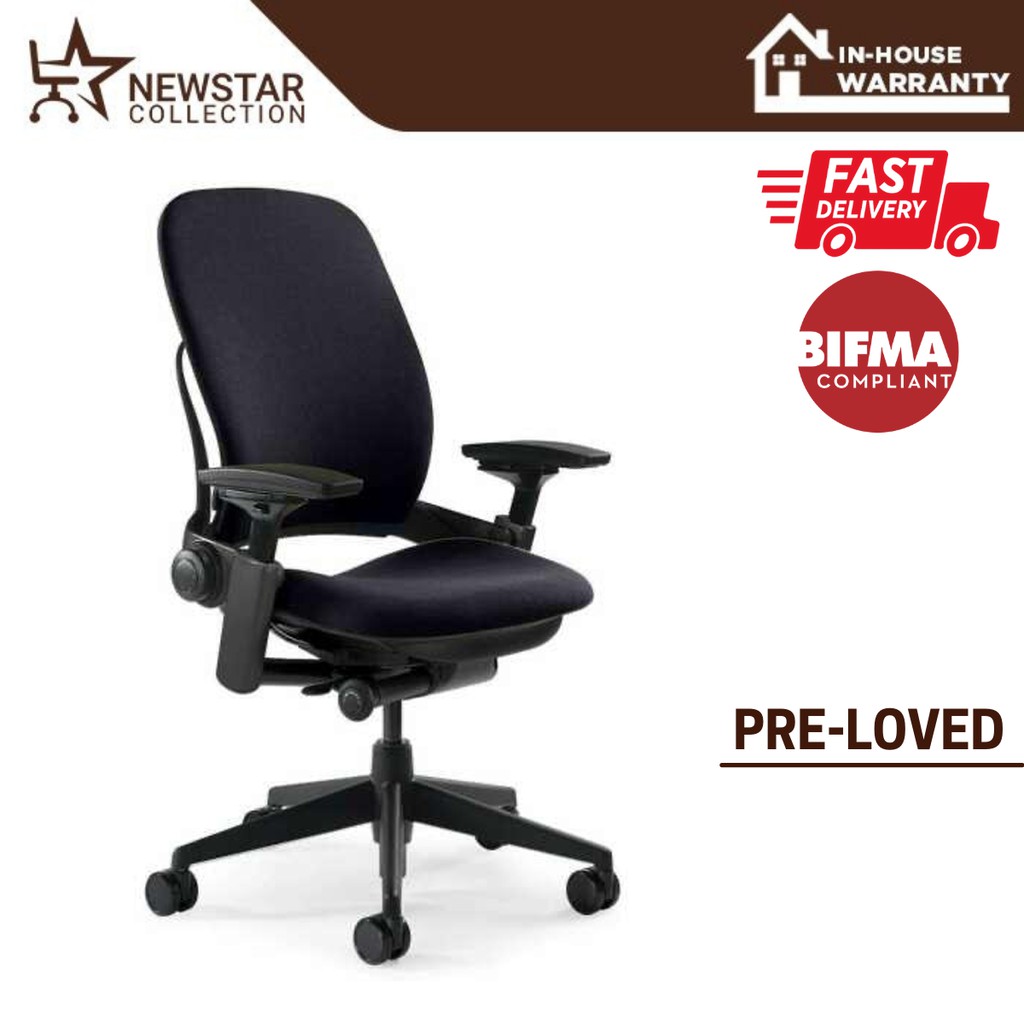 Steelcase Leap Chair V2 With Adjustable Headrest Option Shopee Singapore