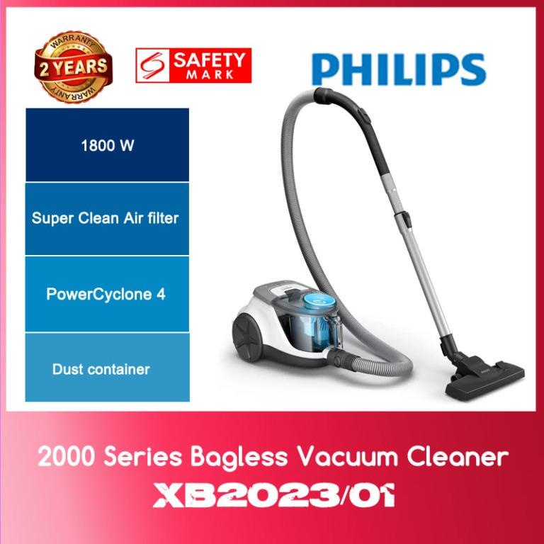 Philips XB2023/01 2000 Series Bagless Vacuum Cleaner WITH 2 YEARS