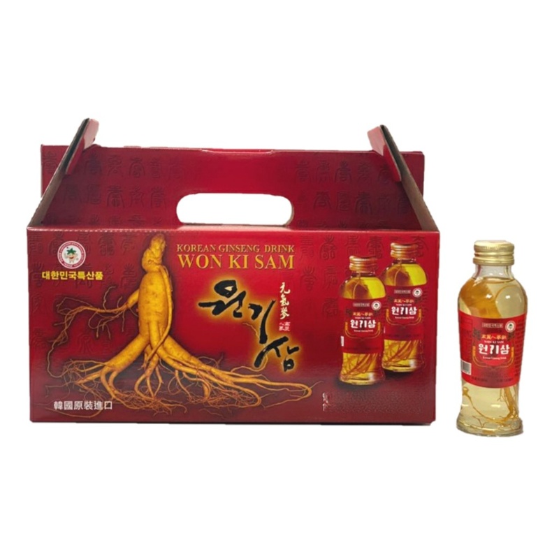 Korea Ginseng Drink Red Ginseng Drink 120ml Japan More Ginseng Shopee