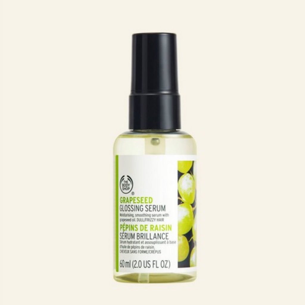 NEW The Body Shop Grapeseed Glossing Hair Serum Shopee Singapore