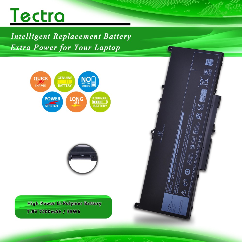 IN STOCK Laptop Battery J60J5 for Dell Latitude E7270 E7470 Series