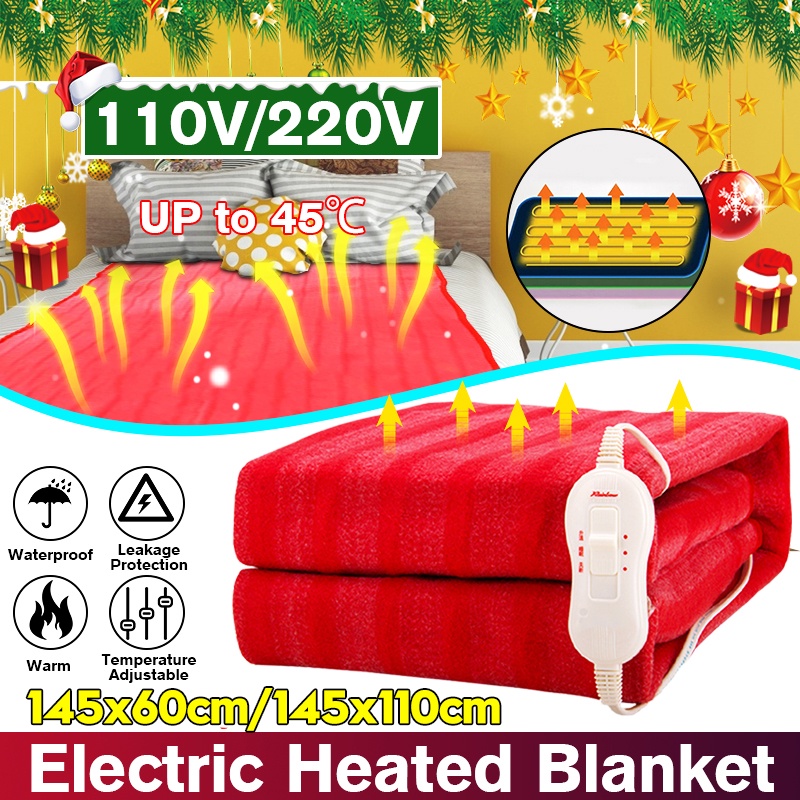 ※アウトレット品 220v Winter Electric Blanket Heater Single Body Warmer Heated